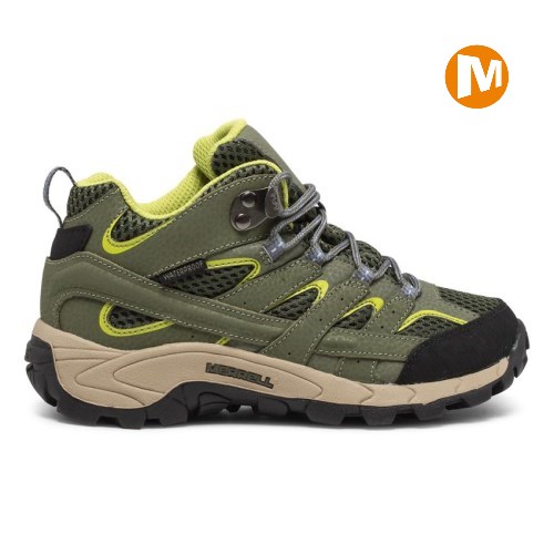 Botas Merrell Moab 2 Mid Waterproof Niños MX.X.GVT